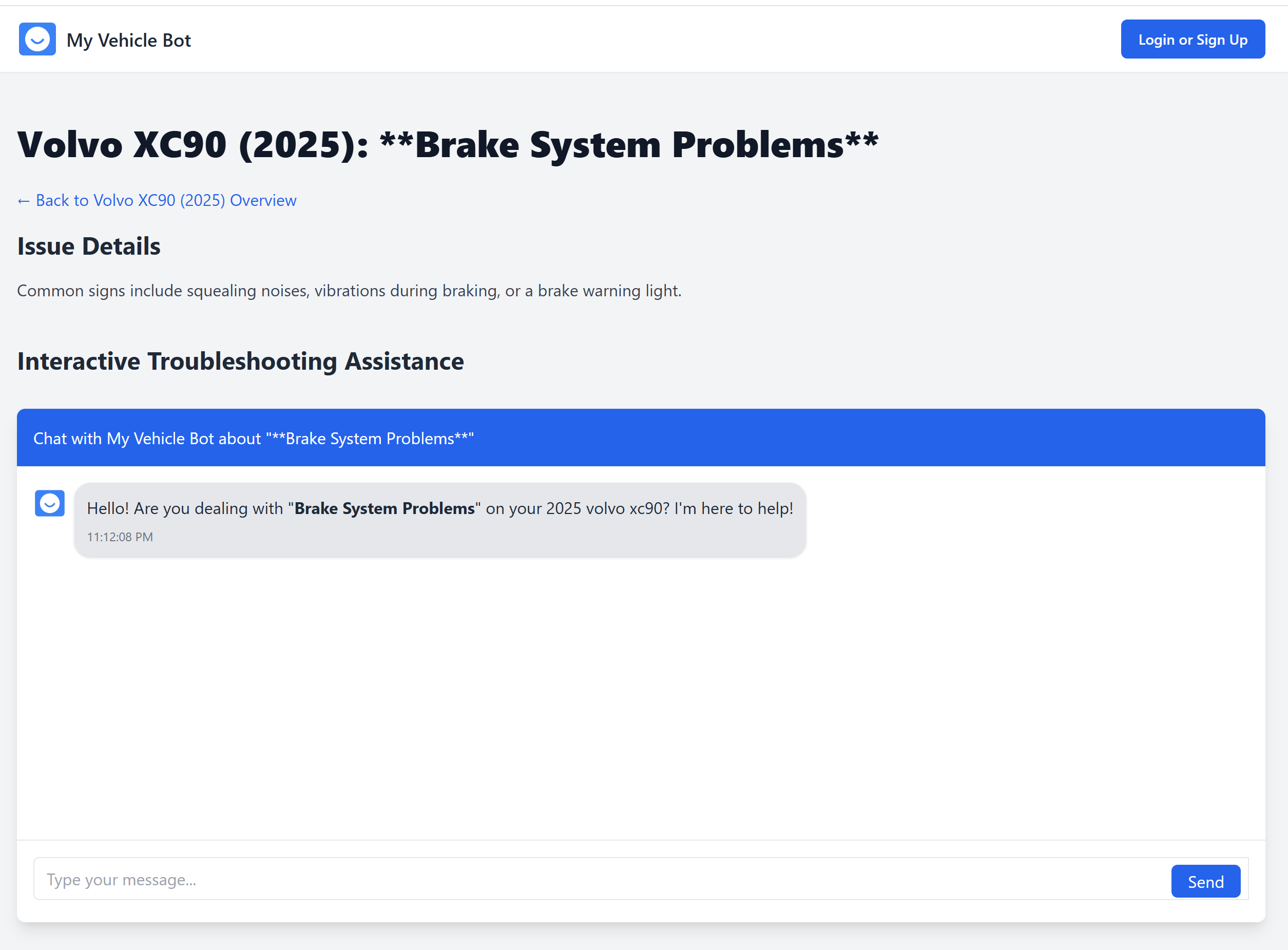 MyVehicleBot Screenshot 3
